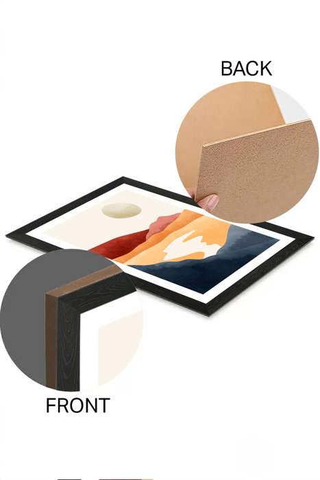 Wallity Set de 3 Pinturas Decorativas Multicolor